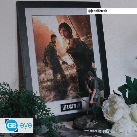 The Last of Us Framed Print - Key Art (30x40cm)