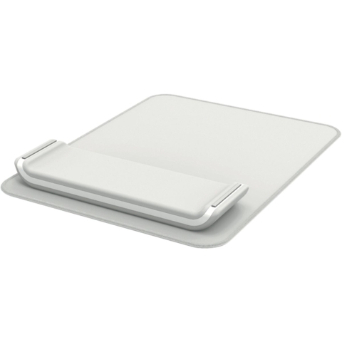 Leitz Ergo Mauspad Grau, Einfarbig, Handgelenkauflage, Anti-Rutsch-Basis Muismat Ergonomisch Grijs