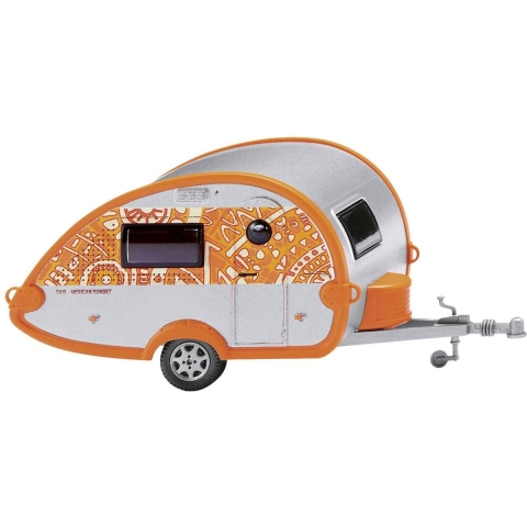 Wiking 0092 37 H0 Aanhanger Caravan (T@B) Mexican Sunset