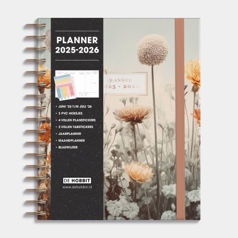 Planner Luxe D4 25/26 Veldbloemen