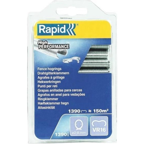 Rapid VR16 Hekwerk Hogringen, 1.390 stuks - 40108799 - 40108799