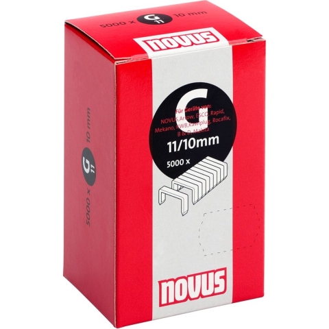 Novus Vlakdraad nieten G 11/10mm | | 5000 stuks - 042-0529 - 042-0529