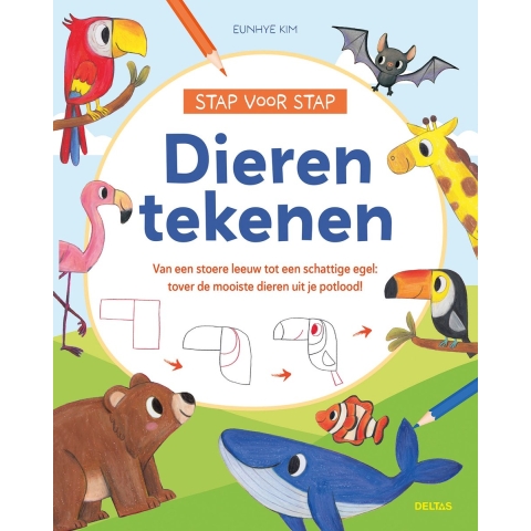 Stap voor stap dieren tekenen (Paperback)