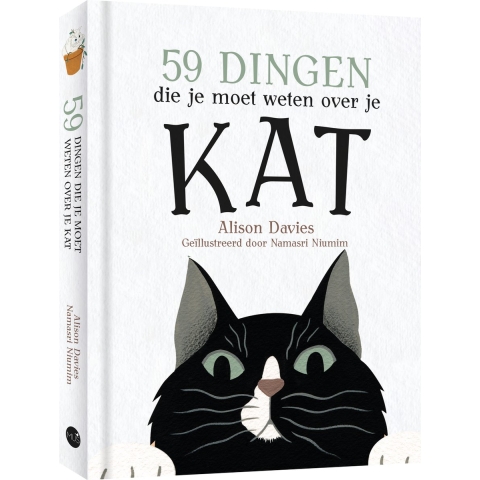 59 dingen die je moet weten over je kat (Hardback)