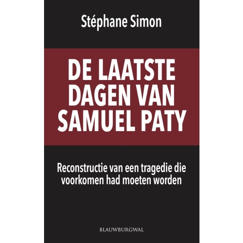 De laatste dagen van Samuel Paty (Paperback)