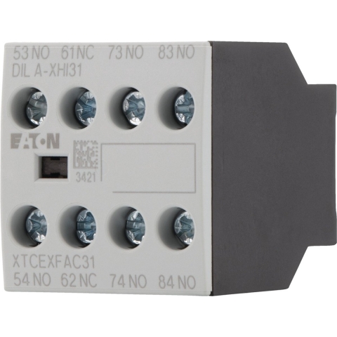 Eaton DILA-XHI31 Hulpschakelblok 3x NO, 1x NC 4 A Opsteekbaar 1 stuk(s)