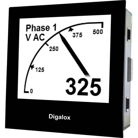 TDE Instruments Digalox DPM72-MP Digitaal inbouwmeetapparaat