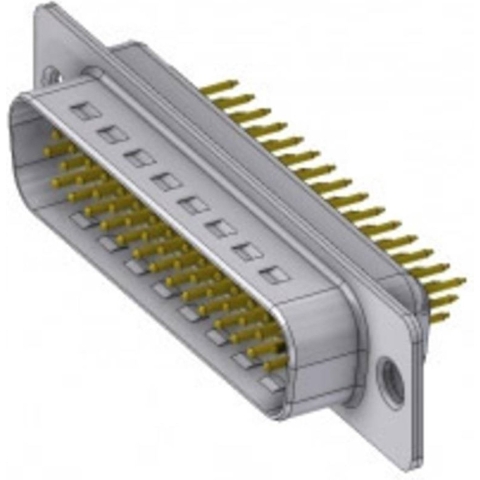 Deltron Connectors HD-D44 PY/2 D-sub stekker 180 ° Aantal polen: 44 Solderen, Pinnen 1 stuk(s)