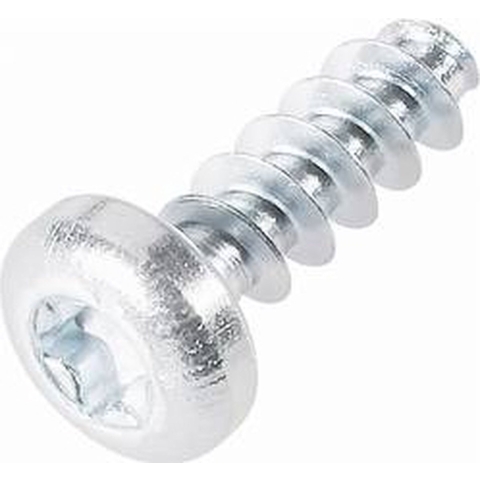 Zelfborende schroeven voor kunststof 3 mm 12 mm T-profiel Staal Verzinkt 100 stuk(s) TOOLCRAFT 88200-12