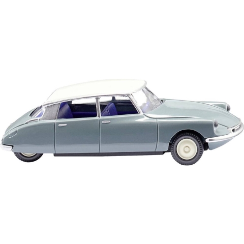 Wiking 080712 H0 Auto Citroën ID 19 - alpenblauw/grijswit