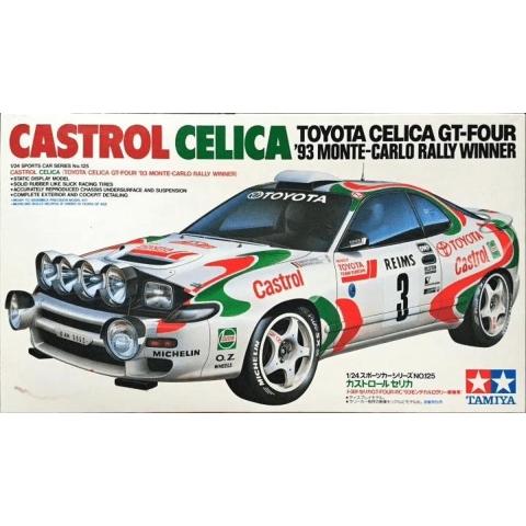 Tamiya 300024125 Castrol Celica Auto (bouwpakket) 1:24