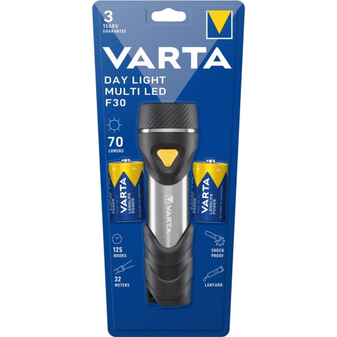 Varta Day Light Multi LED F30 Zaklamp werkt op batterijen LED 70 lm 125 h 473 g