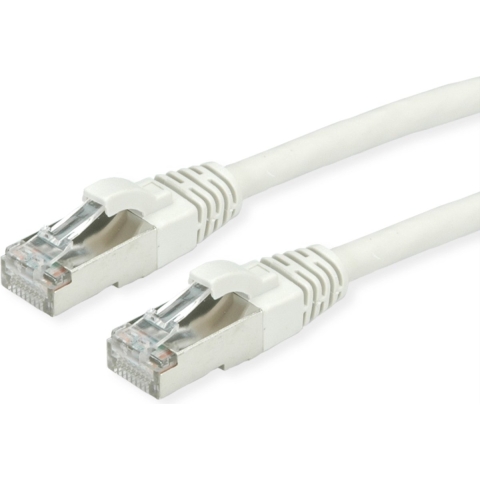 ROLINE S/FTP-kabel Cat.7, LSOH, met RJ-45 connectoren (500 MHz / Klasse EA), grijs, 2 m