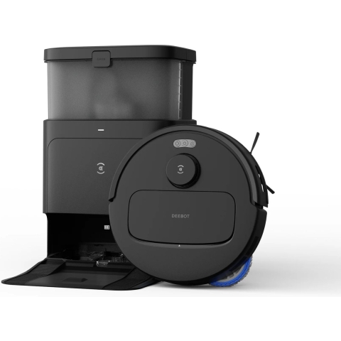 ECOVACS YDLX11 Dweil- en zuigrobot Zwart Op afstandsbedienbaar, Spraakgestuurd