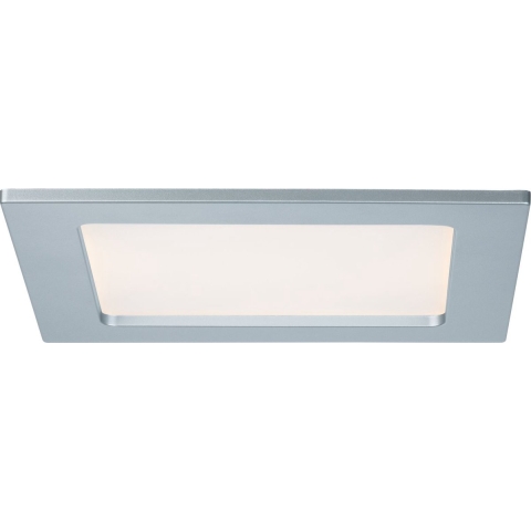 Paulmann LED-inbouwlamp voor badkamer LED LED vast ingebouwd 12 W IP44 Chroom (mat)