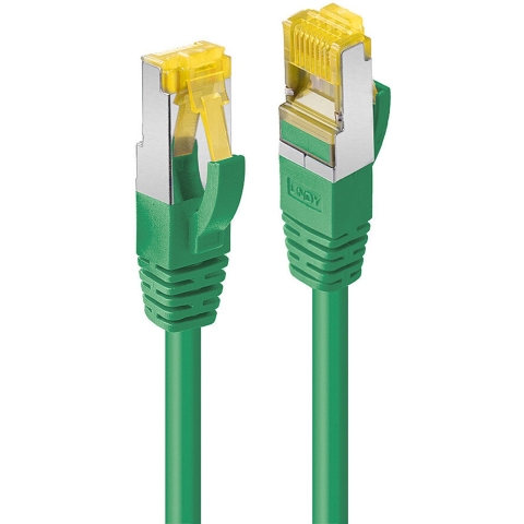 LINDY 47651 RJ45 Netwerkkabel, patchkabel S/FTP 7.50 m Groen 1 stuk(s)