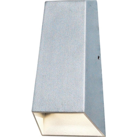 Konstsmide Gnosjö Konstsmide AL 7911-310 LED-buitenlamp (wand) Energielabel: G (A - G) LED LED vast ingebouwd 6 W Zilver-grijs