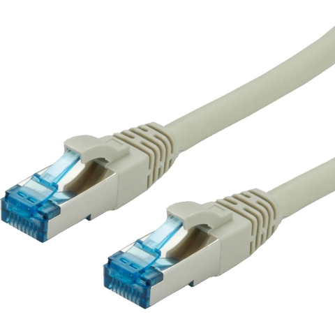 VALUE Patchkabel Kat.6A (Class EA) S/FTP (PiMF), LSOH, grijs, 20 m