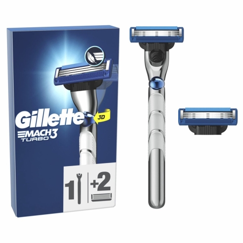 Gillette Scheermes Mach3 Turbo 1 set