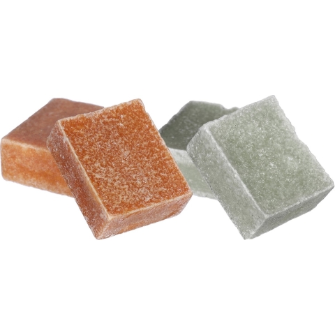 Amberblokjes/geurblokjes - jasmijn en amber - 6x stuks - huisparfum -