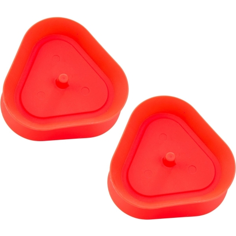 8x Speelkaartenhouders kunststof 8,6 cm -