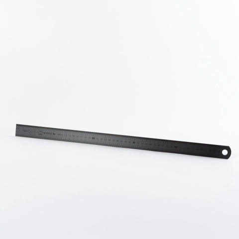 Melkmeisje Maatlat rvs 500x30x1,0 mm/mm, enkelz. - MM722150 - MM722150