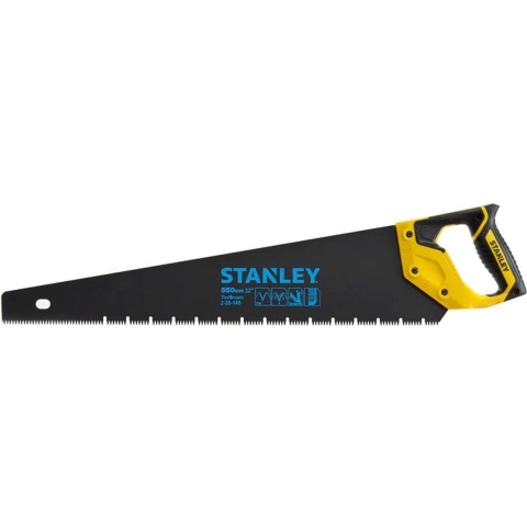 Stanley handgereedschap JetCut Gipsplatenzaag Appliflon 550mm - 7T/inch - 2-20-149