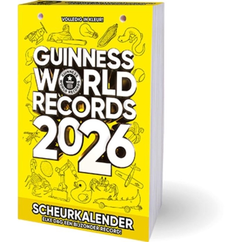 Guiness Book of World Records scheurkalender - 2026