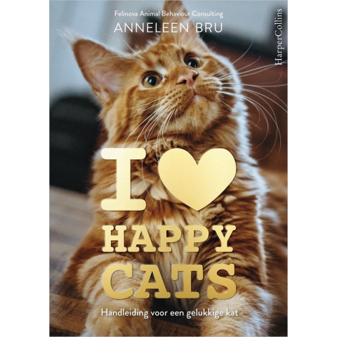 I Love Happy Cats (Hardback)