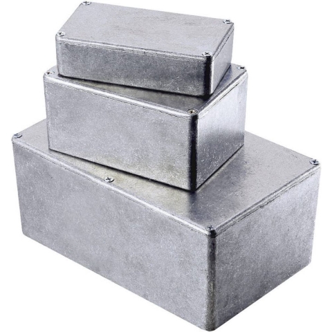 Hammond Electronics 1590S Universele behuizing 110.5 x 81.5 x 44 Aluminium Spuitgieten Aluminium 1 stuk(s)