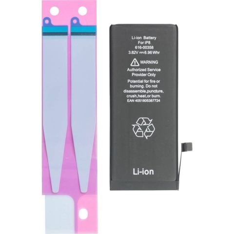 WECELL Telefoonaccu iPhone 8 1821 mAh