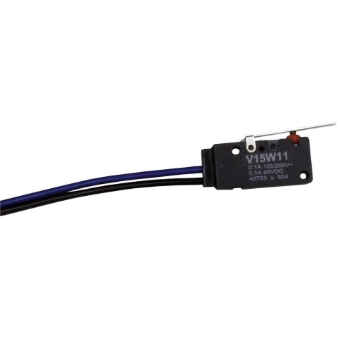 Honeywell V15W11-WZ200A02-W2 Microschakelaar V15W11-WZ200A02-W2 250 V/AC 5 A 1x aan/(aan) IP67 Moment 1 stuk(s)