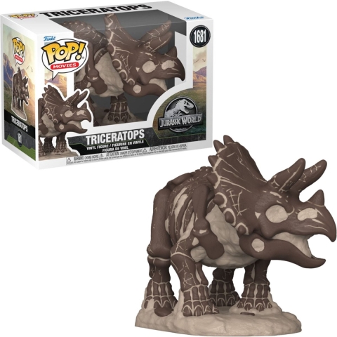 Jurassic World Funko Pop Vinyl: Triceratops (Fossil)