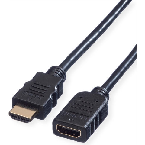 VALUE HDMI High Speed Cable met Ethernet M-F, 5 m