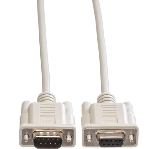 ROLINE RS232 9pol. M/F, 10 m