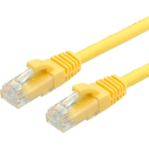 VALUE Patchkabel Kat.6A (Class EA) UTP, geel, 15 m