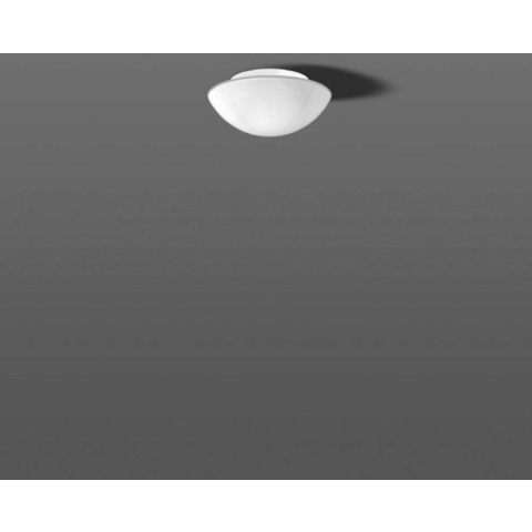 RZB 211005.002 Flat Basic A60/60W,E27 D2 Plafondlamp E27 60 W Wit