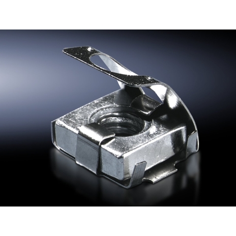 Rittal CP 6108.000 Bevestigingsmoer Met veer Staal 50 stuk(s)