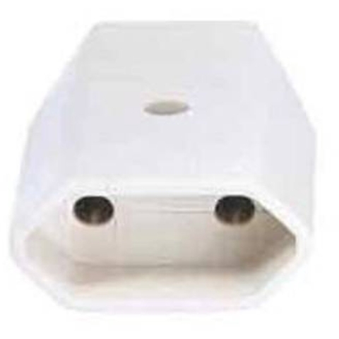 Bachmann 900.013 Eurokoppeling Kunststof 250 V Wit IP20