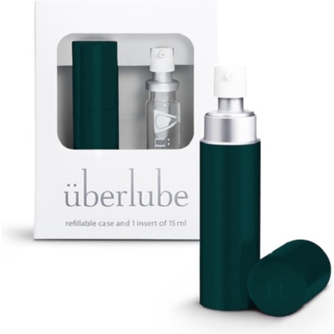 Uberlube Hervulbaar Glijmiddel Donkergroen