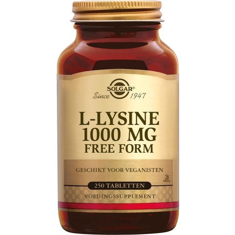 Solgar L-Lysine 1000 mg Tabletten