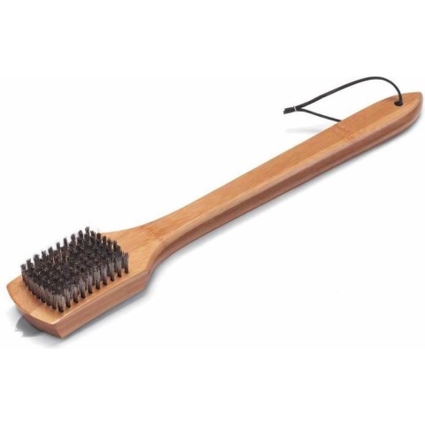 Weber Schoonmaakborstel van bamboehout 46cm