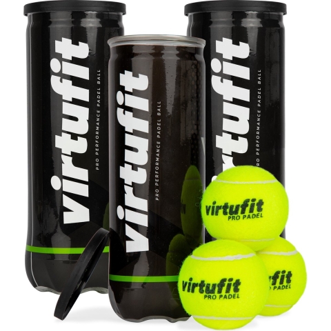 VirtuFit Pro Padel Ballen - Set / 9 ballen