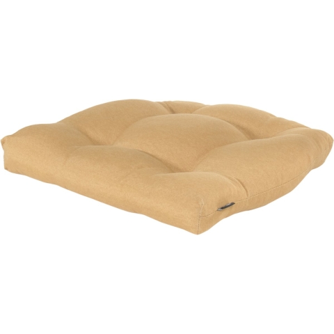 Rotan Zitkussen 46x46 cm Cuba Mustard - Hartman