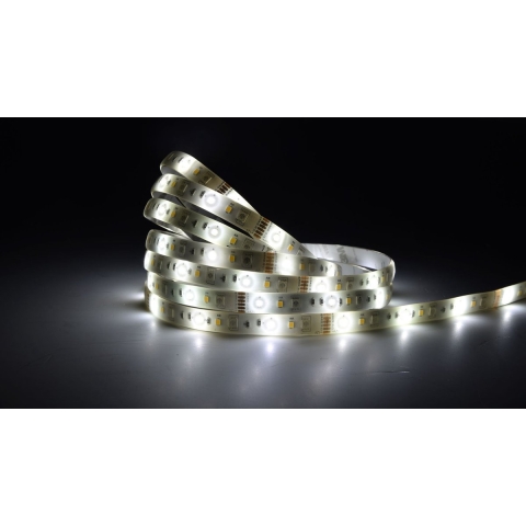 Lutec Linea - LED-strip - Slimme Verlichting - Lutec Connect - 300 Cm - 12W LED Incl. - Dimfunctie En Instelbare Lichtkleur Via App - Wit