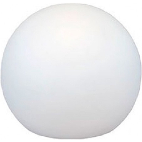 New Garden Buly 40 - Oplaadbare Tafellamp Op Zonne-energie En Met Kabel - Ø 40 X 26,5 X 35 Cm - 1W RGB LED Incl. - IP65 - Wit