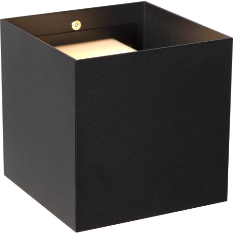 Lucide Exeter - Buiten Wandverlichting - 15 X 17 X 15 Cm - IP44 - Zwart