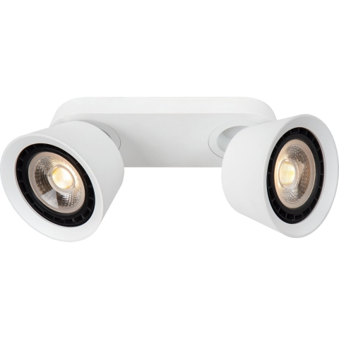 Lucide Trigono - Opbouwspot 2L - 25,2 X 12,6 X 9,9 Cm - Wit