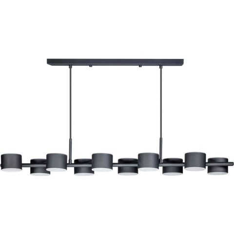 ETH Prince - Hanglamp - 114 X 26 X 134,5 Cm - Zwart