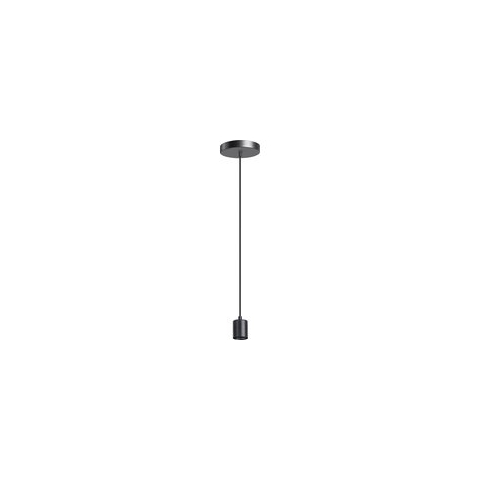 ETH Origin - Hanglamp Zonder Glas - Ø 12 X 200 Cm - Zwart